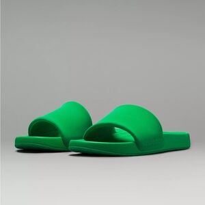 Lululemon Restfeel Slides “Green Punch”